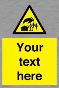 Custom Warning: Large scale fire zone